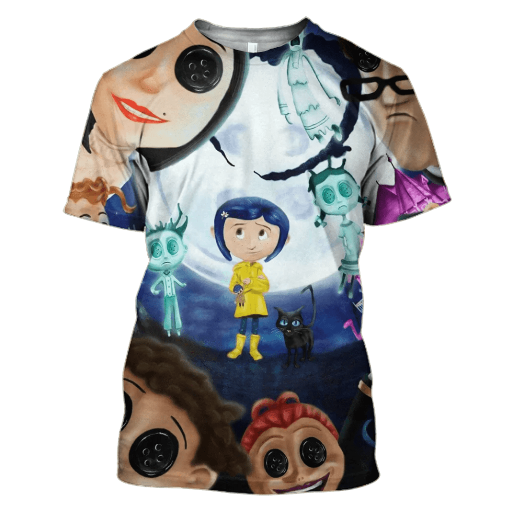 Coraline Custom Hoodies T-Shirt Apparel