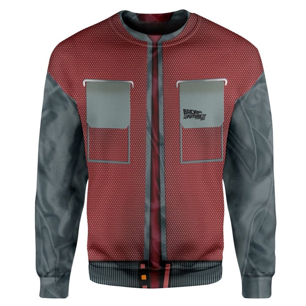 Back to the Future Marty Mcfly Custom T-Shirt Hoodie Apparel