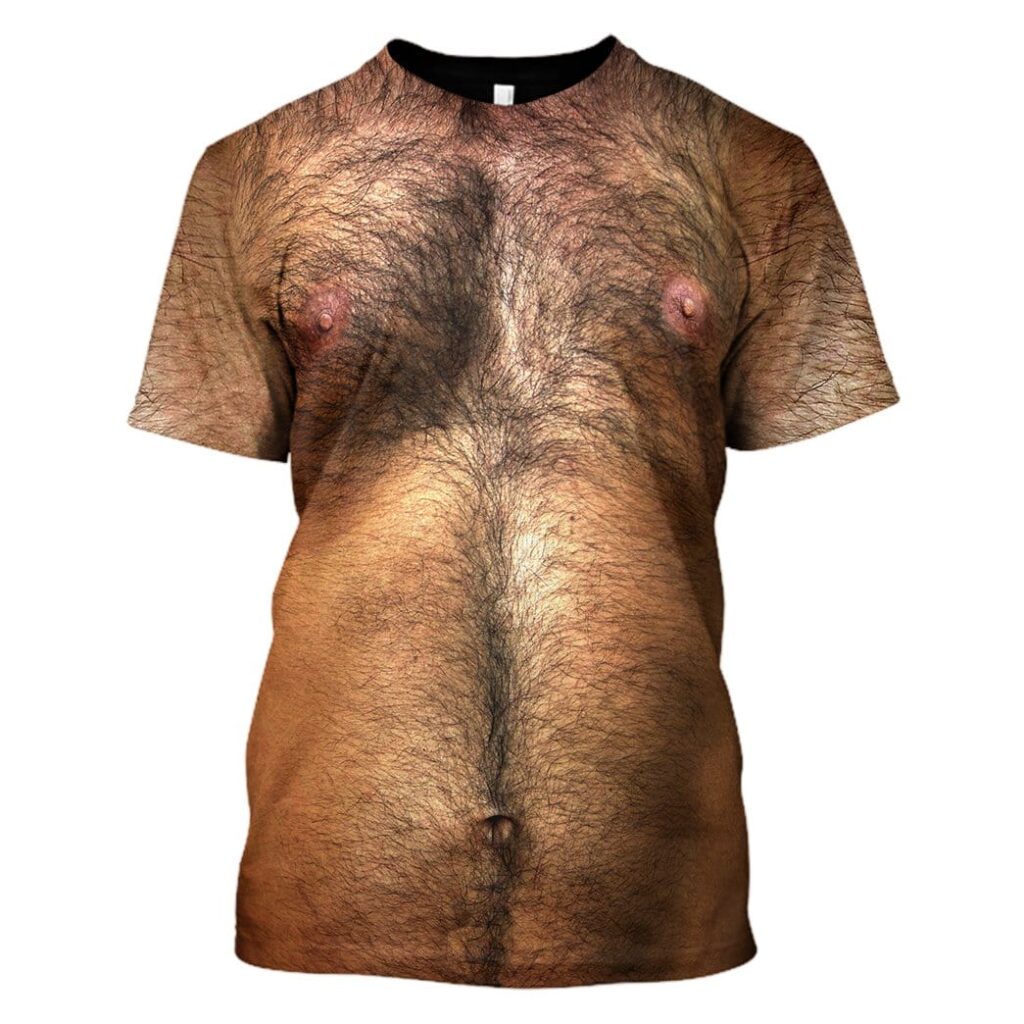 Hairy Man Custom T-shirt – Hoodies Apparel