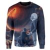 Hawking and Albert Einstein Custom T shirt Hoodies Apparel