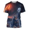 Hawking and Albert Einstein Custom T shirt Hoodies Apparel