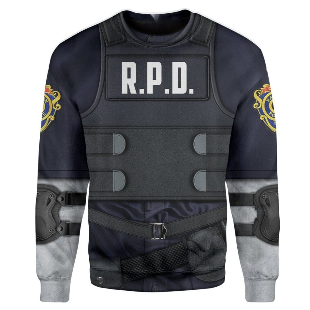 Resident Evil 2 Custom T-Shirt Hoodie Apparel