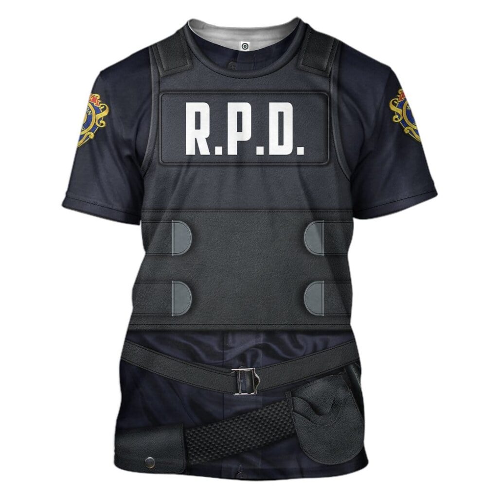 Resident Evil 2 Custom T-Shirt Hoodie Apparel