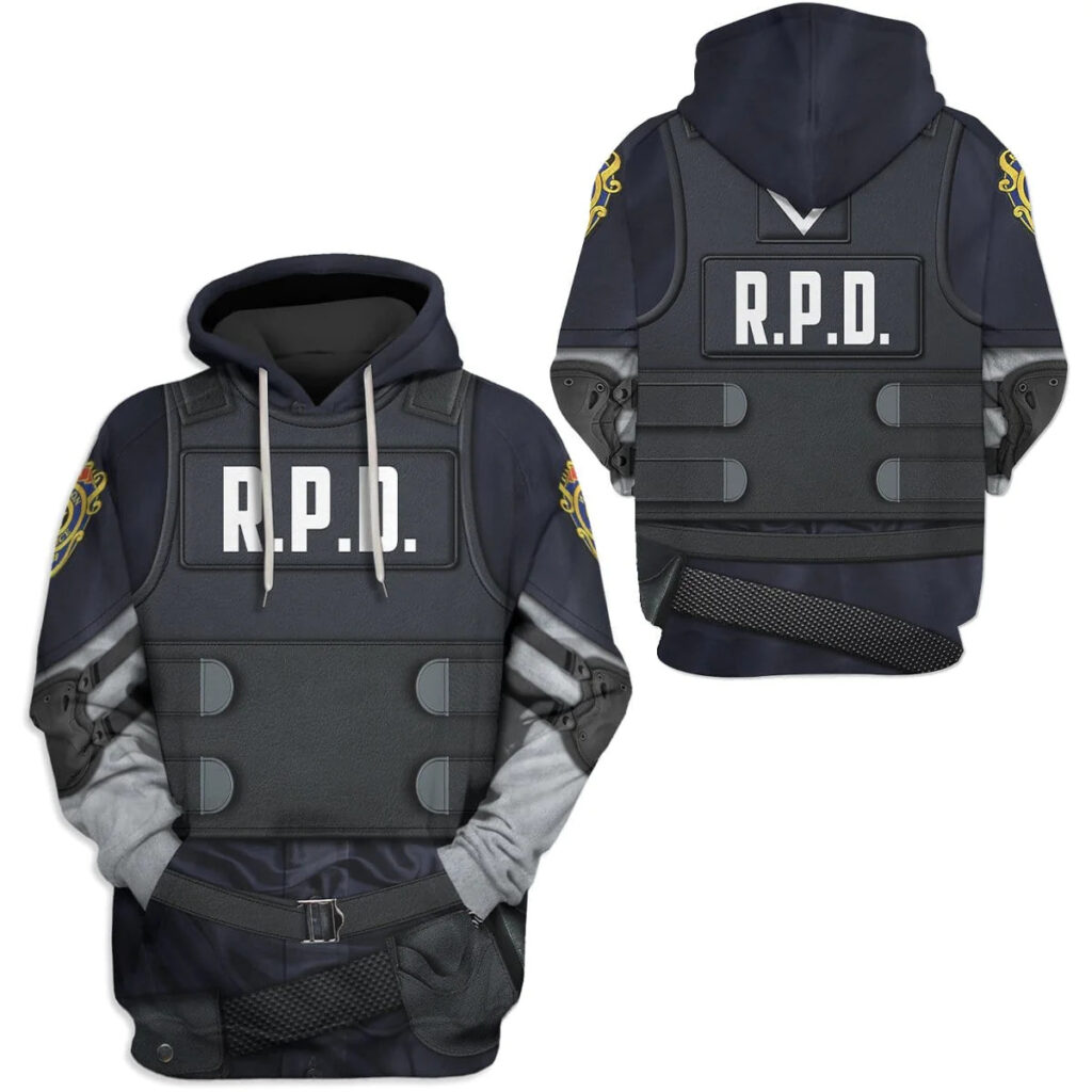 Resident Evil 2 Custom T-Shirt Hoodie Apparel