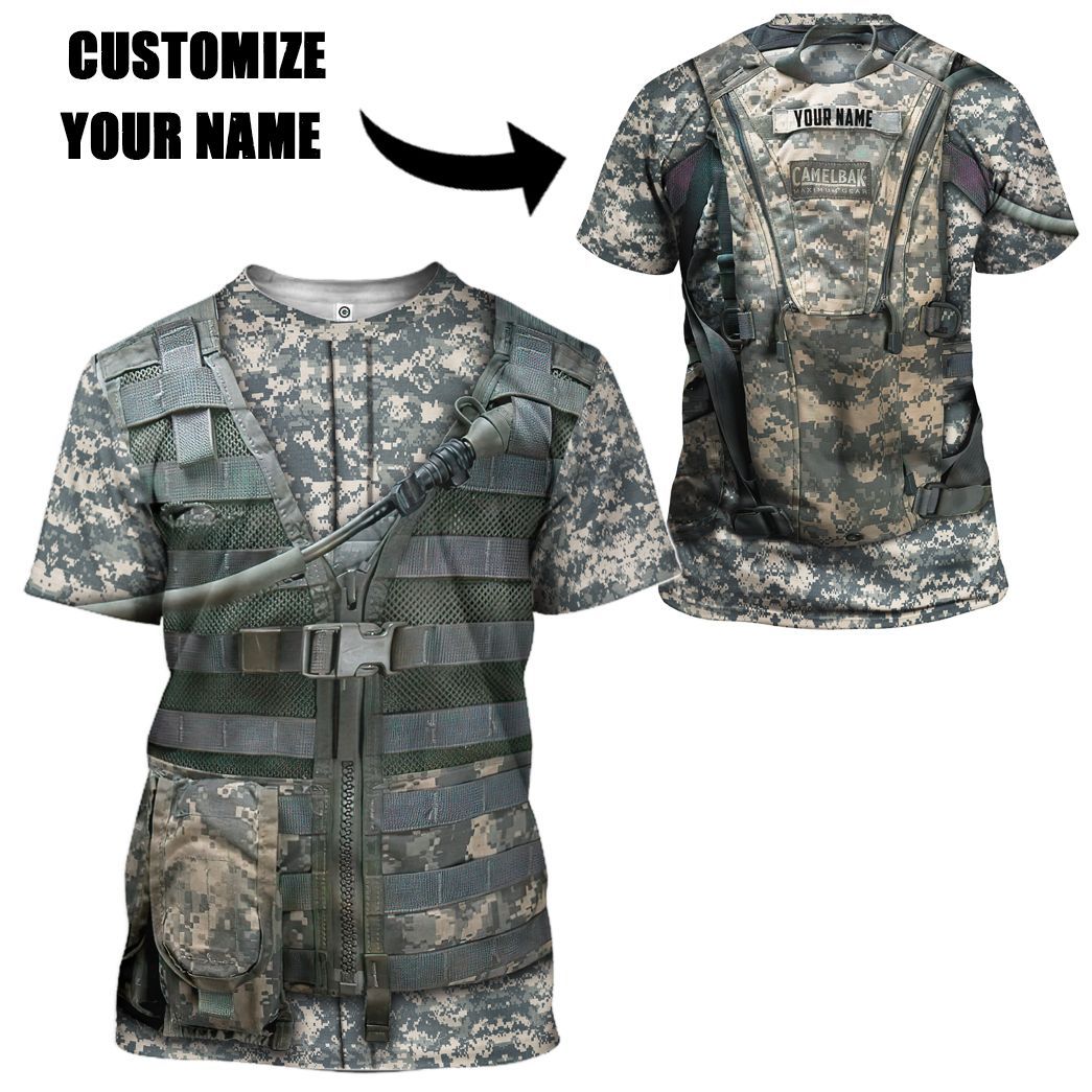 Airborne Uniform Custom Name Tshirt Hoodie Appreal 5