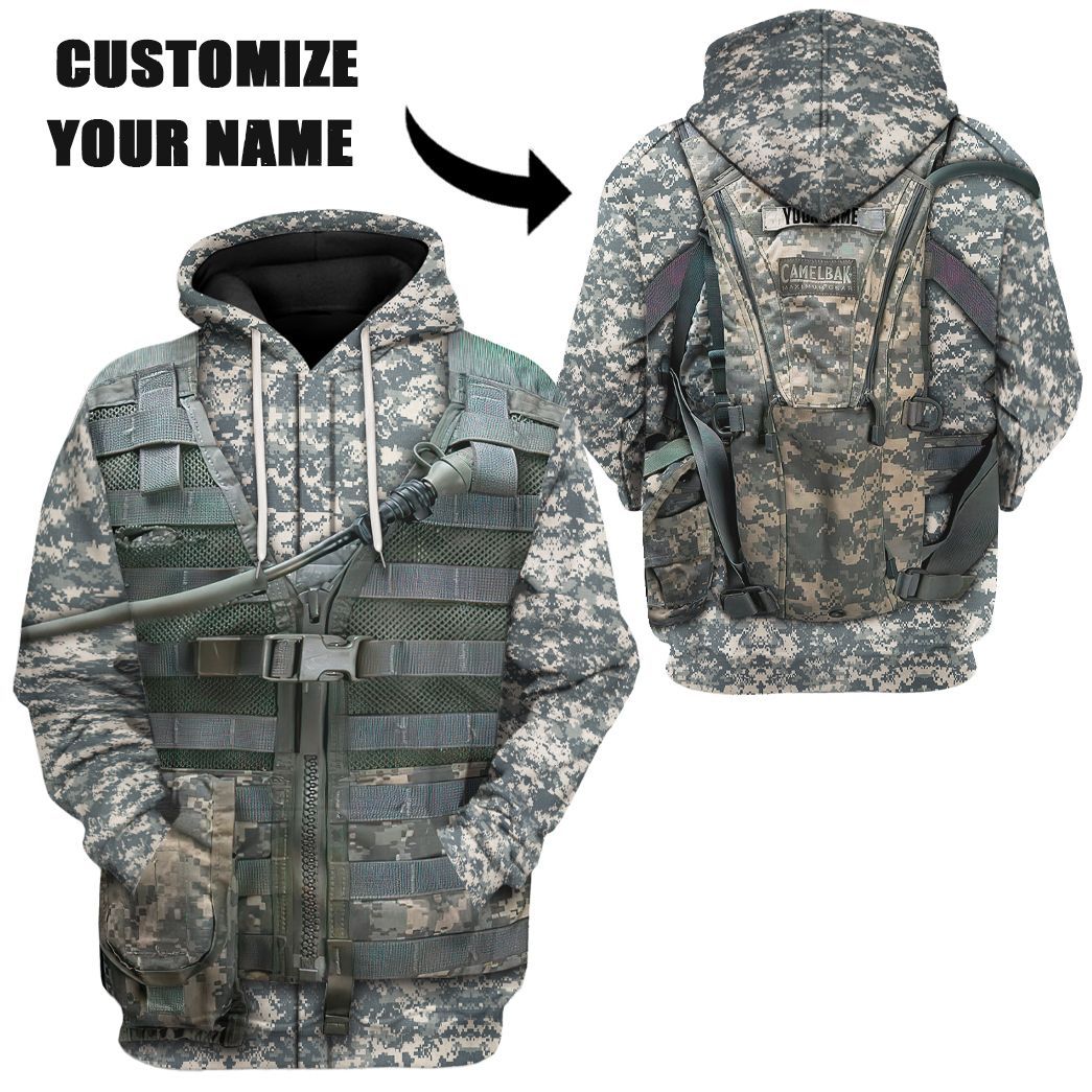 Airborne Uniform Custom Name Tshirt Hoodie Appreal