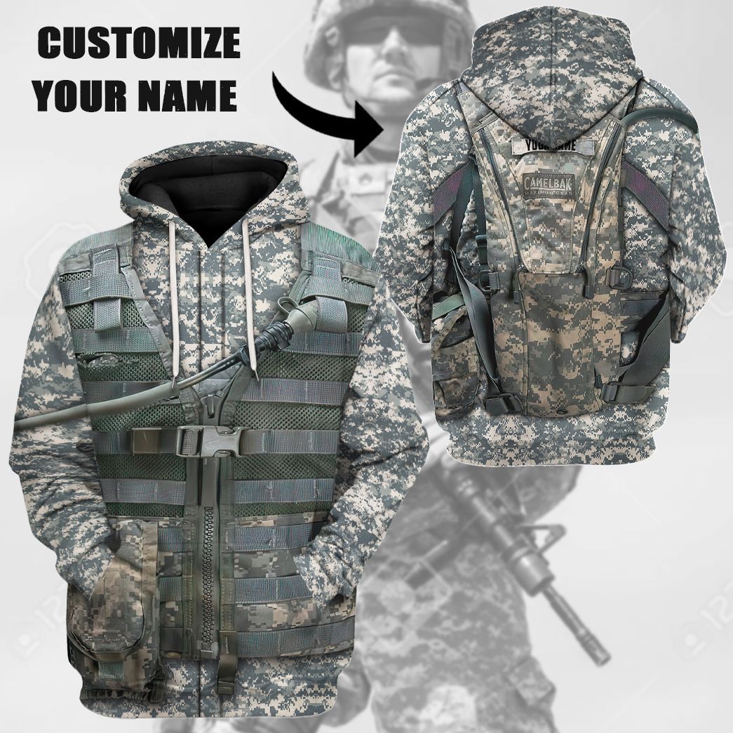 Airborne Uniform Custom Name Tshirt Hoodie Appreal