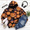 Angry Pumpkin Halloween Custom Hoodie Apparel 5