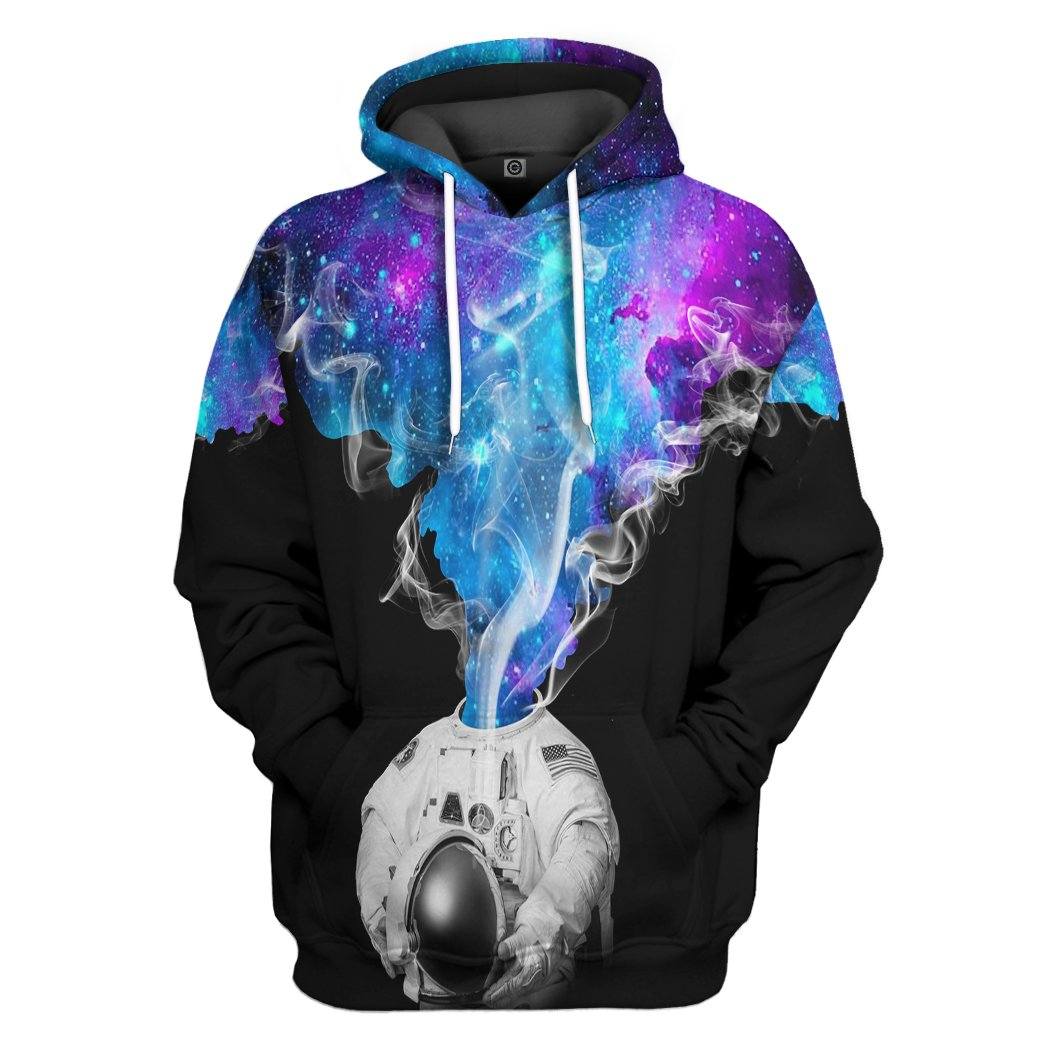 Astronaut Galaxy All Over Print T-Shirt Hoodie Fan Gifts Idea