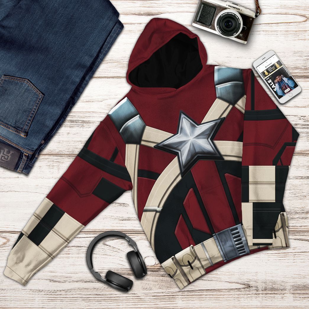 Black Widow Red Guardian All Over Print T-Shirt Hoodie Fan Gifts Idea 9
