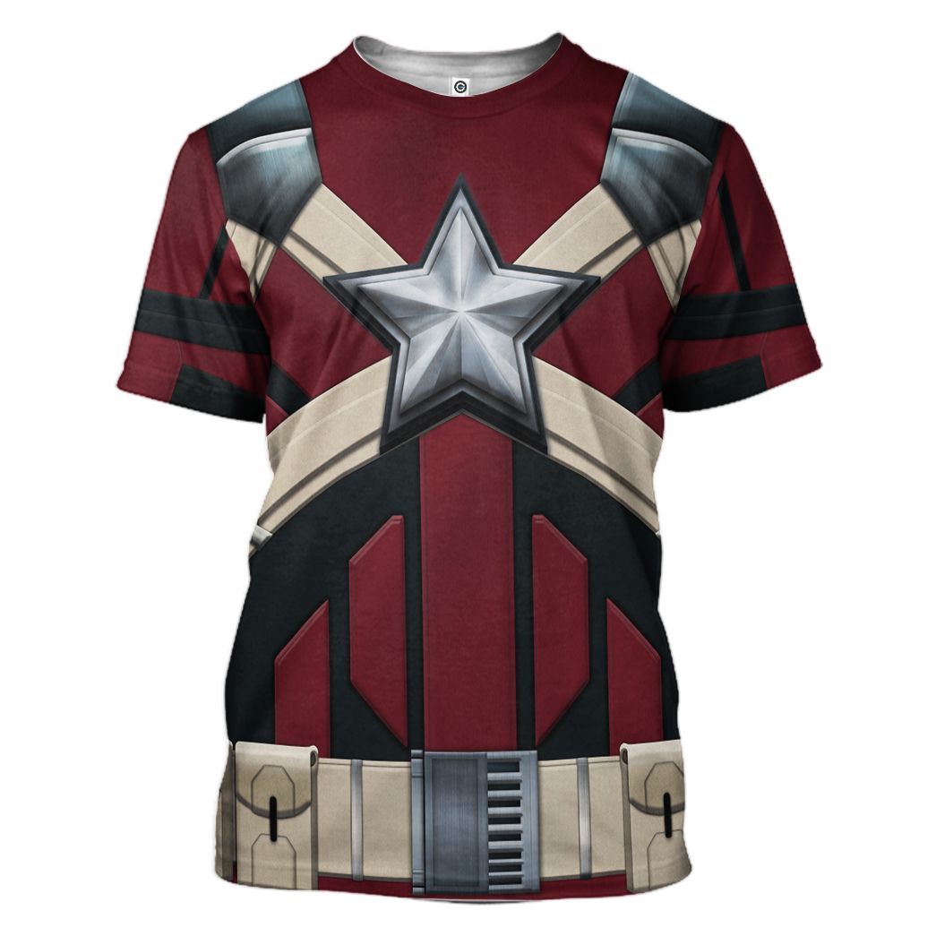 Black Widow Red Guardian All Over Print T-Shirt Hoodie Fan Gifts Idea 15