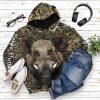 Boar Hunting All Over Print T-Shirt Hoodie Fan Gifts Idea 5