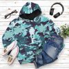 Camo Scuba Diving All Over Print T-Shirt Hoodie Fan Gifts Idea 15