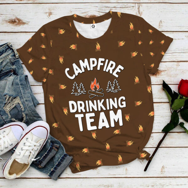 Campffire Drinking Team Custom TShirt Hoodie Apparel 15