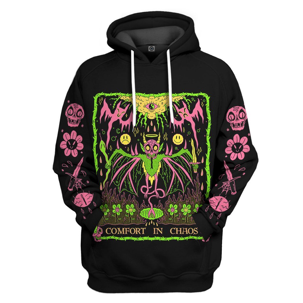 Comfort in Chaos Custom Hoodie Apparel