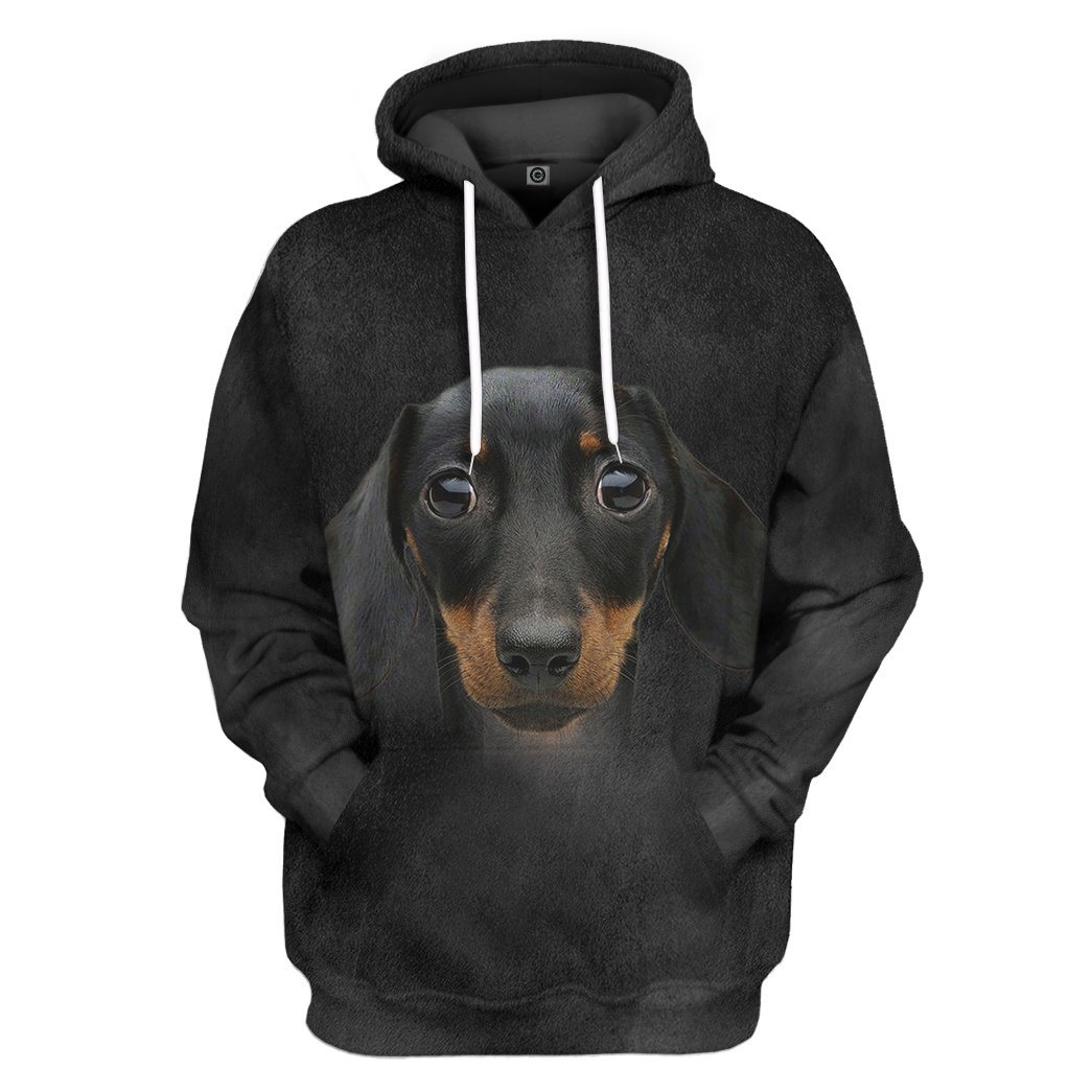 Dachshund Front And Back Tshirt Hoodie Apparel