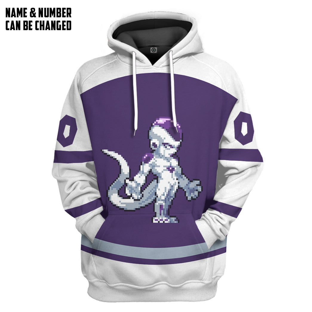 DBZ Frieza Custom Name Custom Number Tshirt Hoodie Apparel