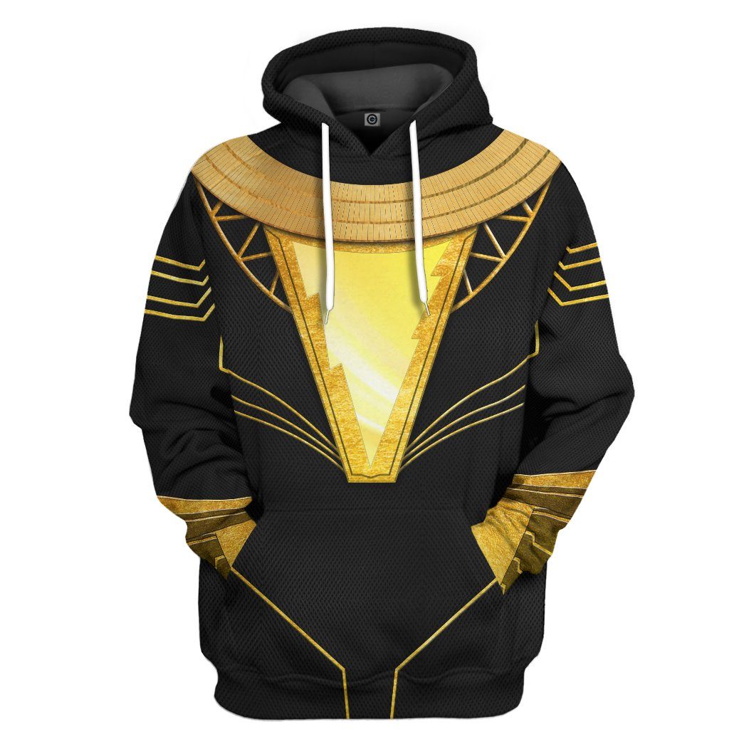 DC Black Adam Costume Custom Hoodie Apparel