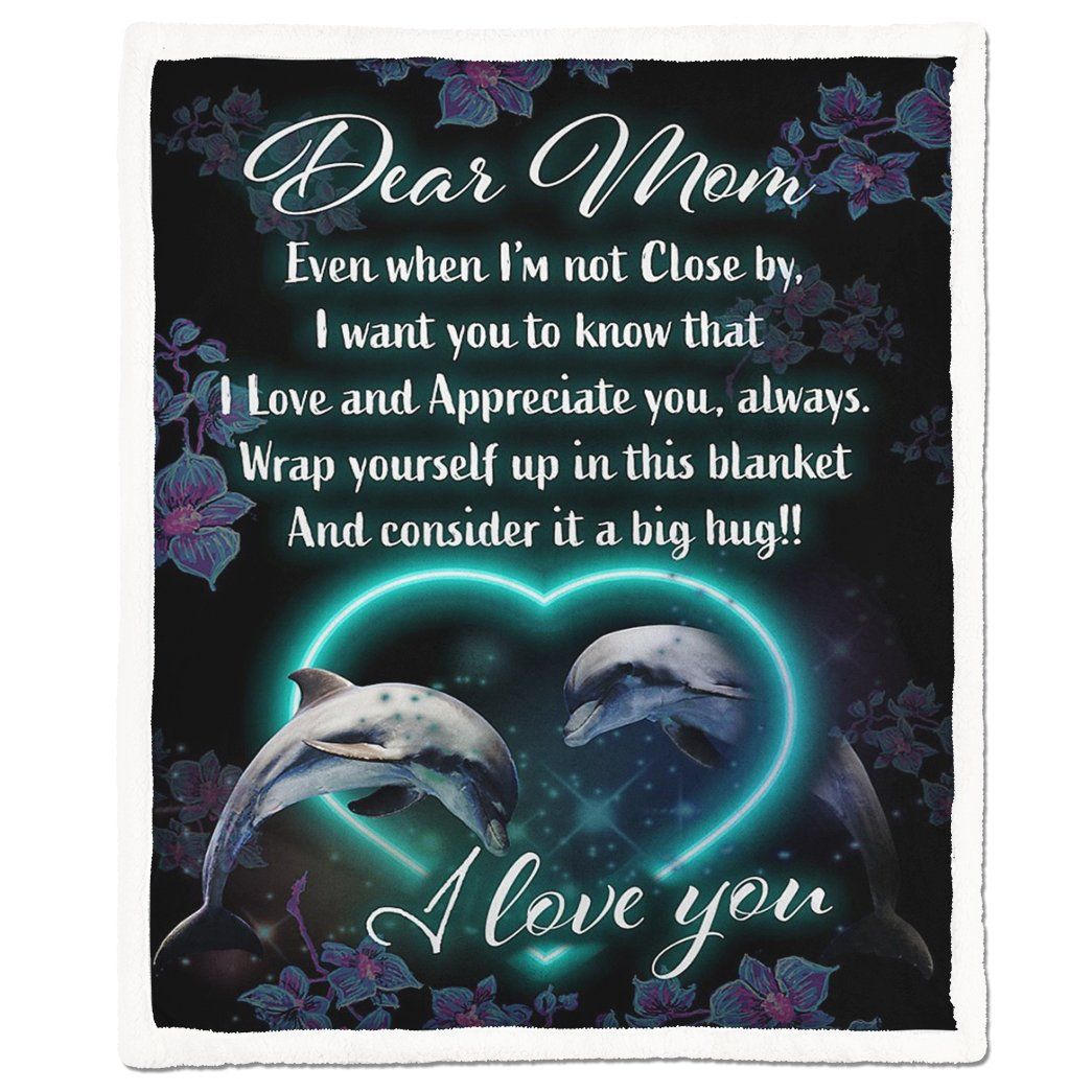 Alldaytee Dear Mom Blanket