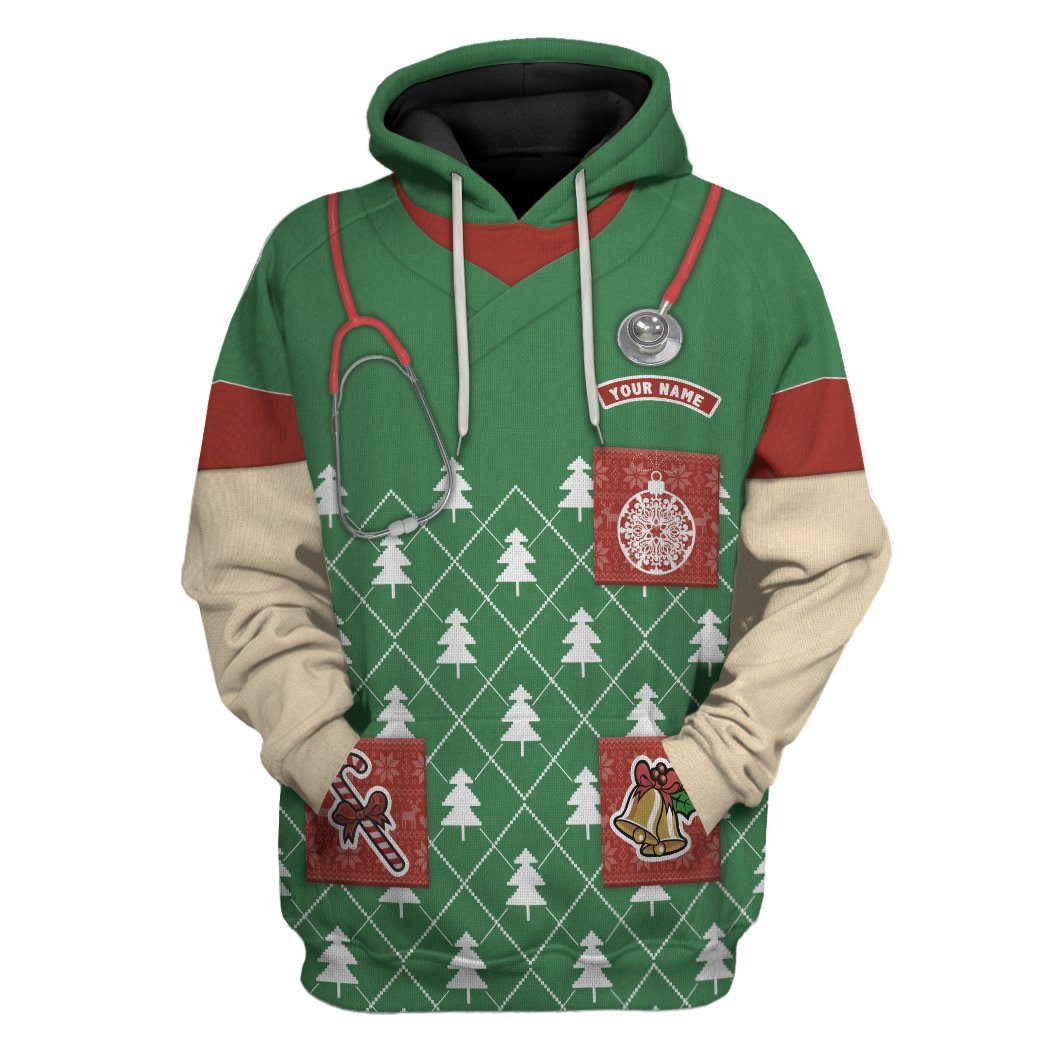 Doctor Ugly Sweater All Over Print T-Shirt Hoodie Fan Gifts Idea