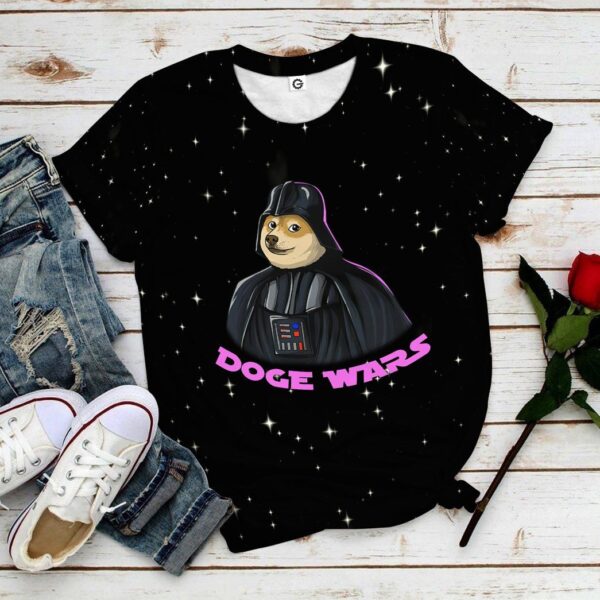 Doge Wars All Over Print T-Shirt Hoodie Fan Gifts Idea 15