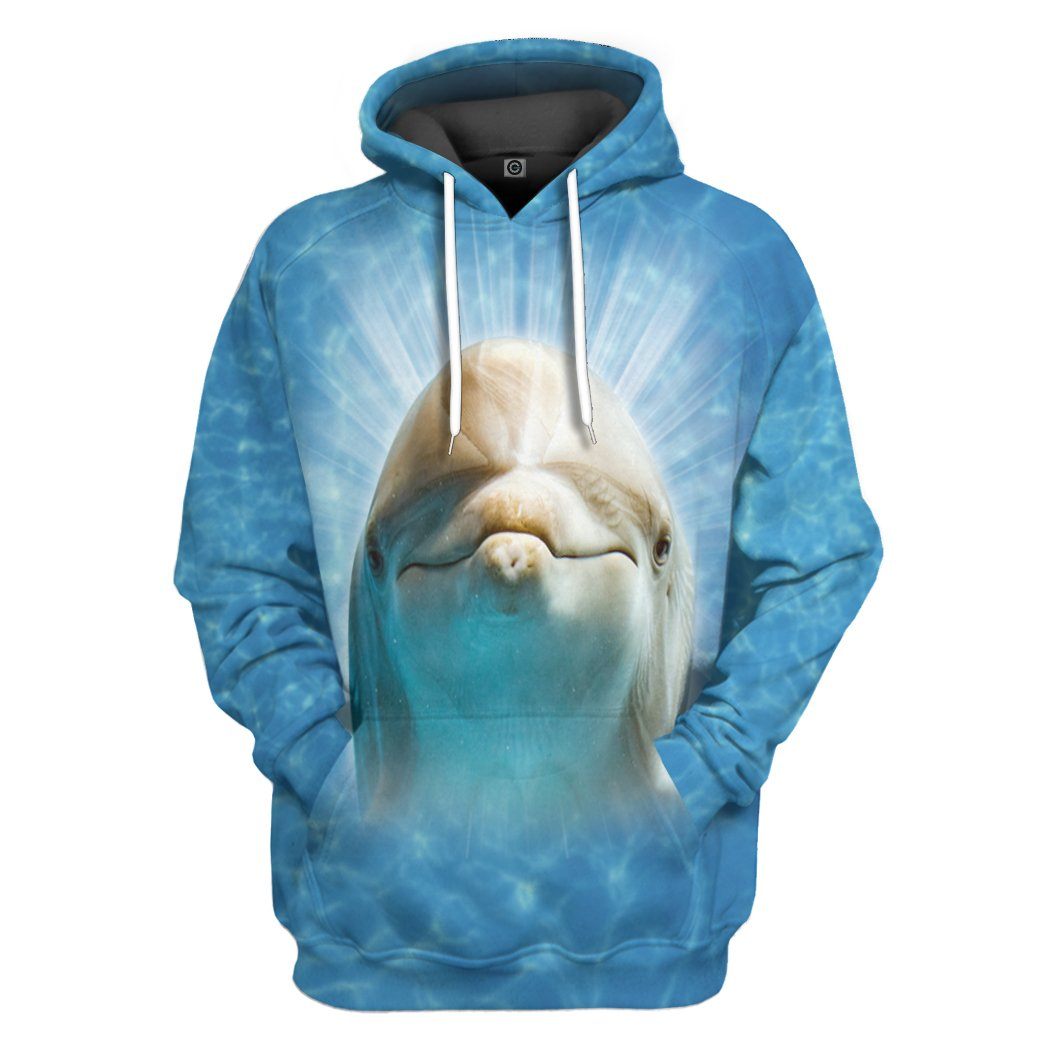 Dolphin All Over Print T-Shirt Hoodie Fan Gifts Idea