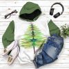 Dragonfly Christmas Tree All Over Print T-Shirt Hoodie Fan Gifts Idea 5