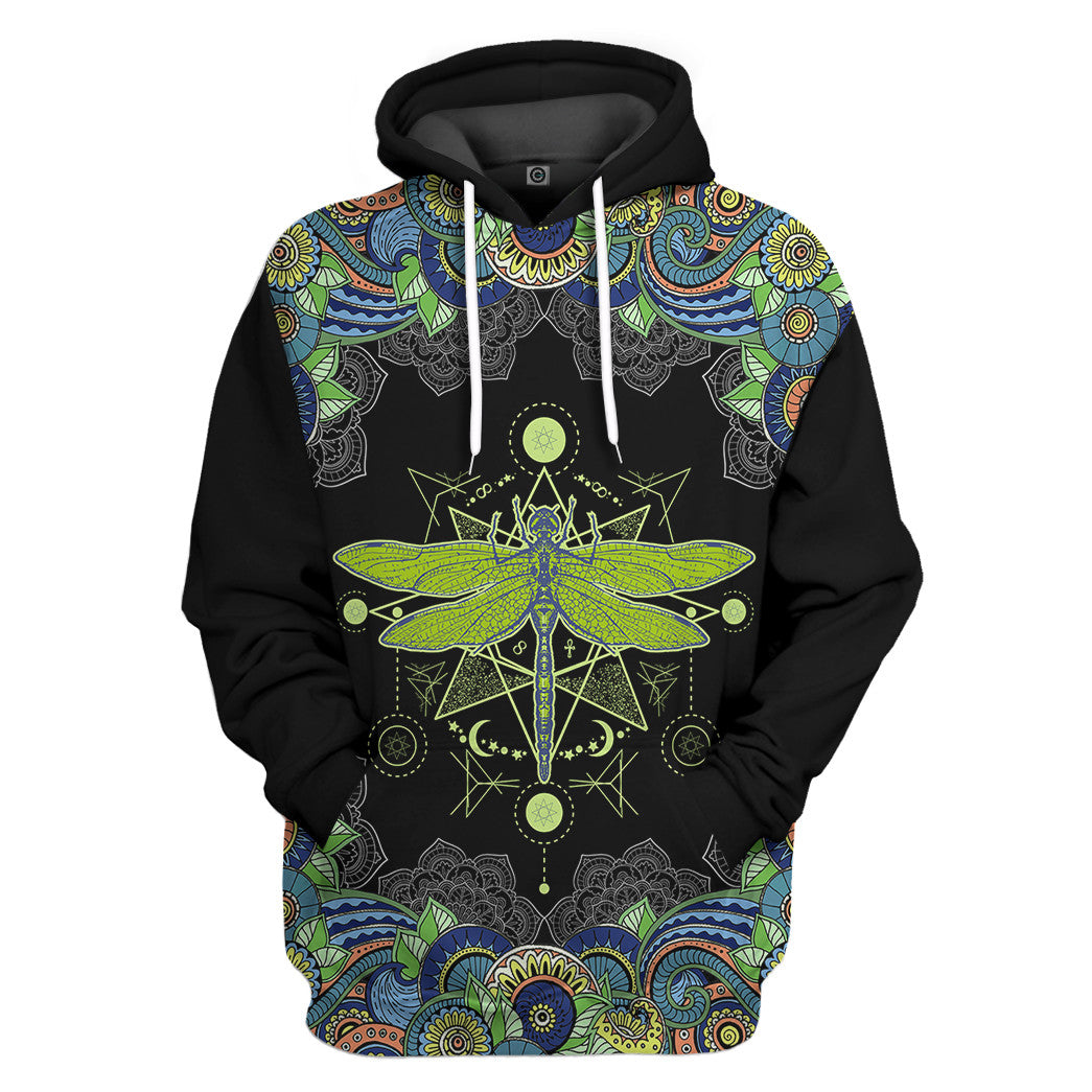 Dragonfly Grandma All Over Print T-Shirt Hoodie Fan Gifts Idea