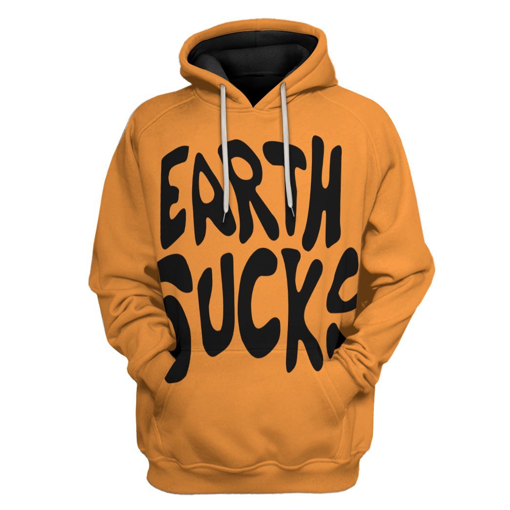 Earth Sucks Custom Hoodie Apparel