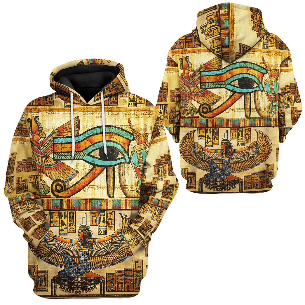 Egypt Eyes Of Ra All Over Print T-Shirt Hoodie Fan Gifts Idea