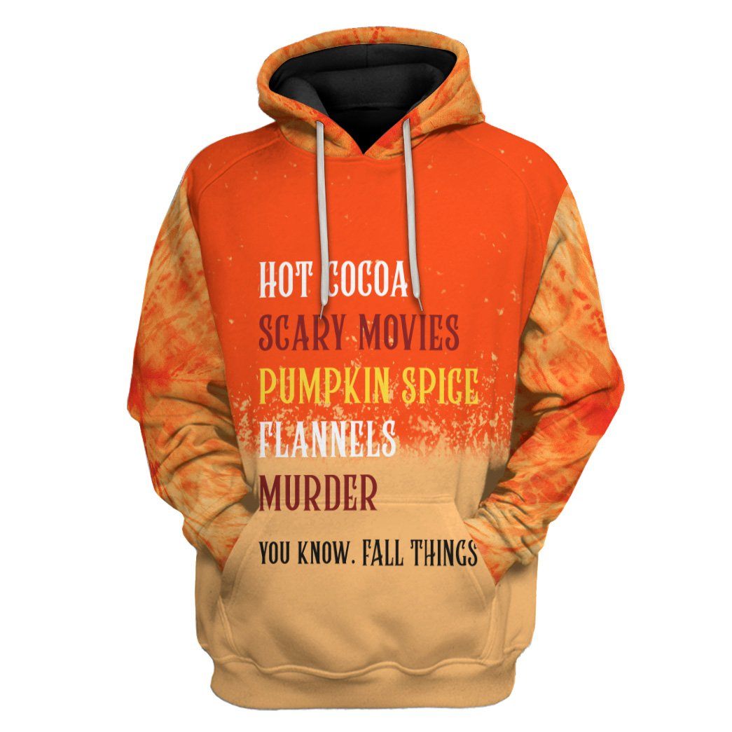 Fall Things Custom Hoodie Apparel