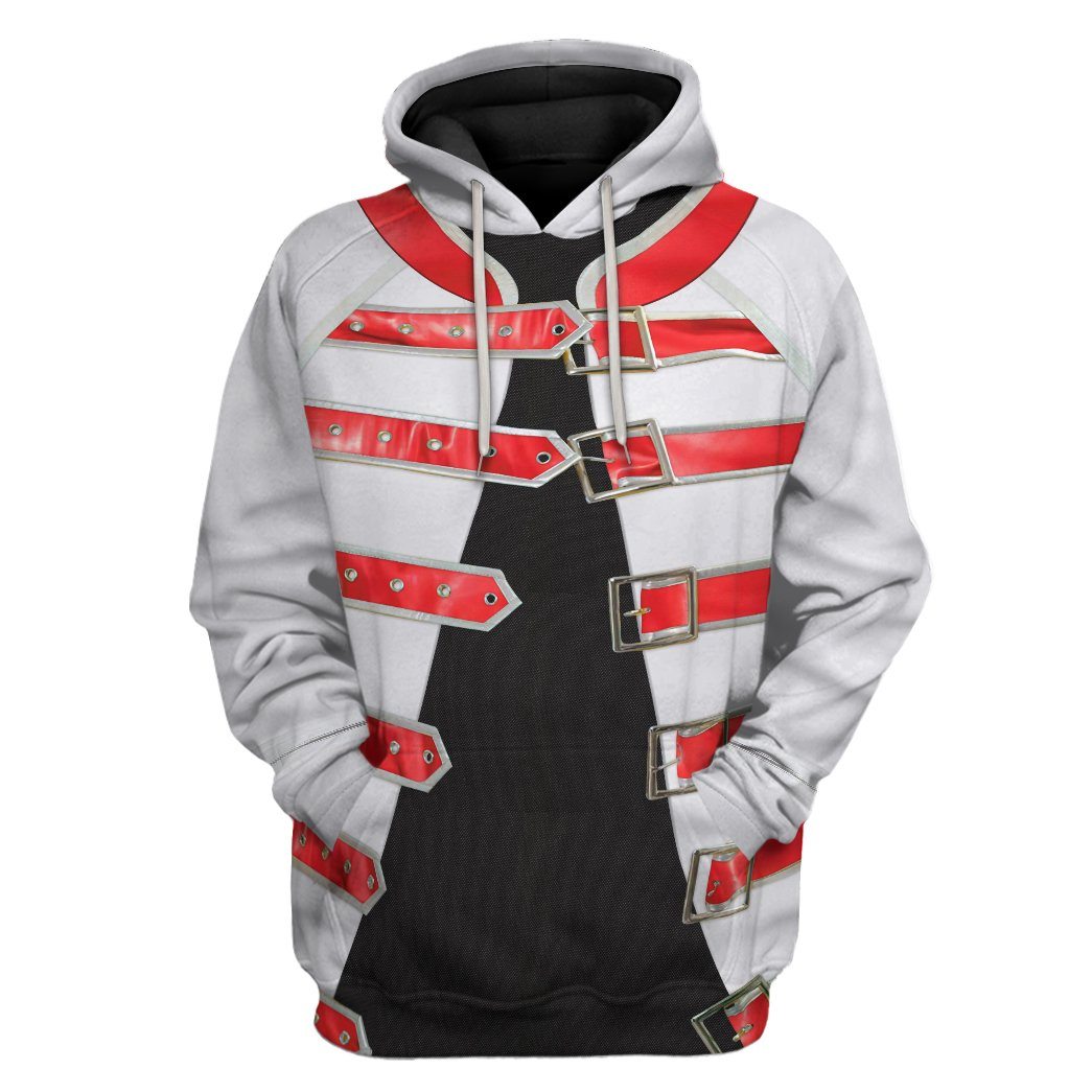 Freddie Mercury Costume v2 Custom Hoodie Apparel