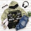 He Keeps Me Safe She Keeps Me Wild Custom Name Text Tshirt Hoodie Apparel 9