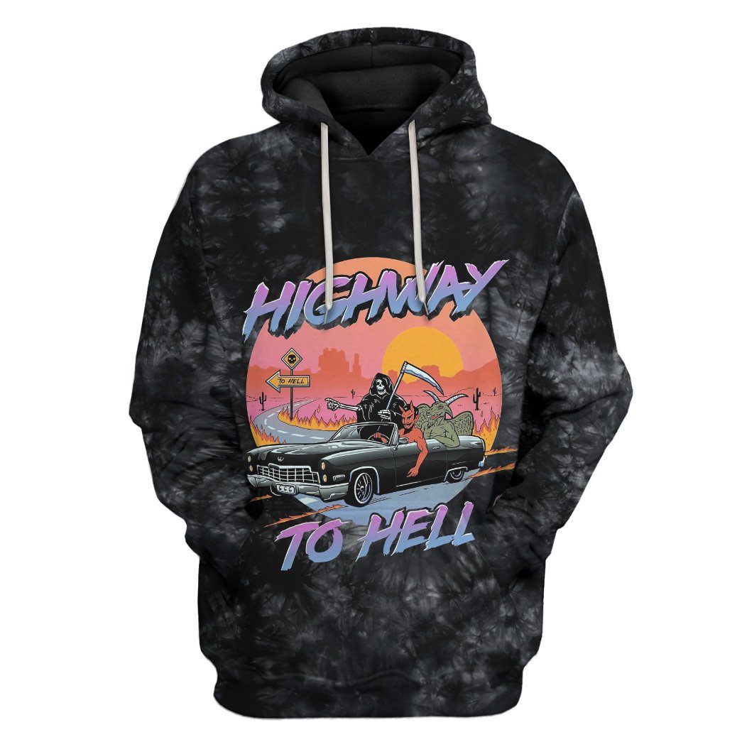 Highway To Hell Custom Hoodie Apparel