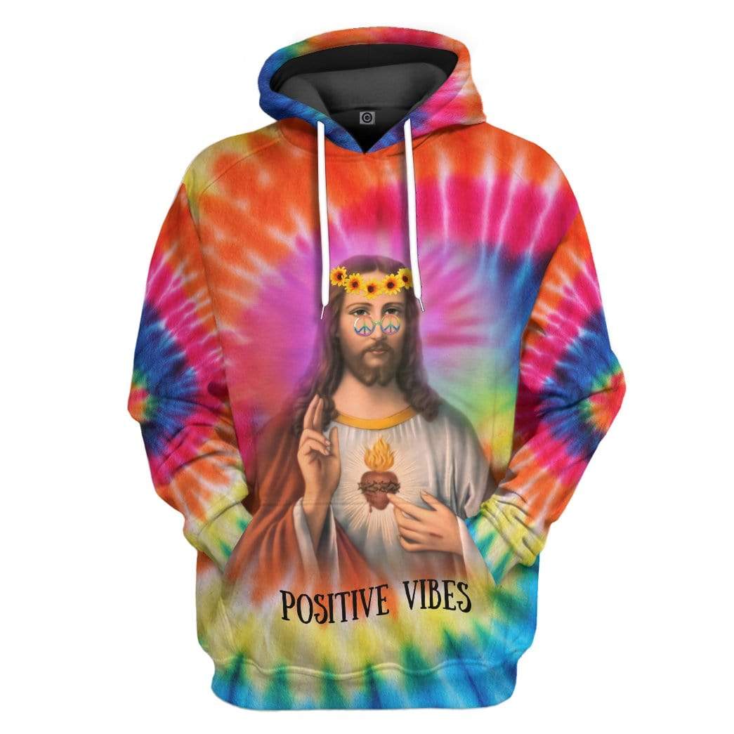 Hippie Jesus Custom Hoodie Apparel