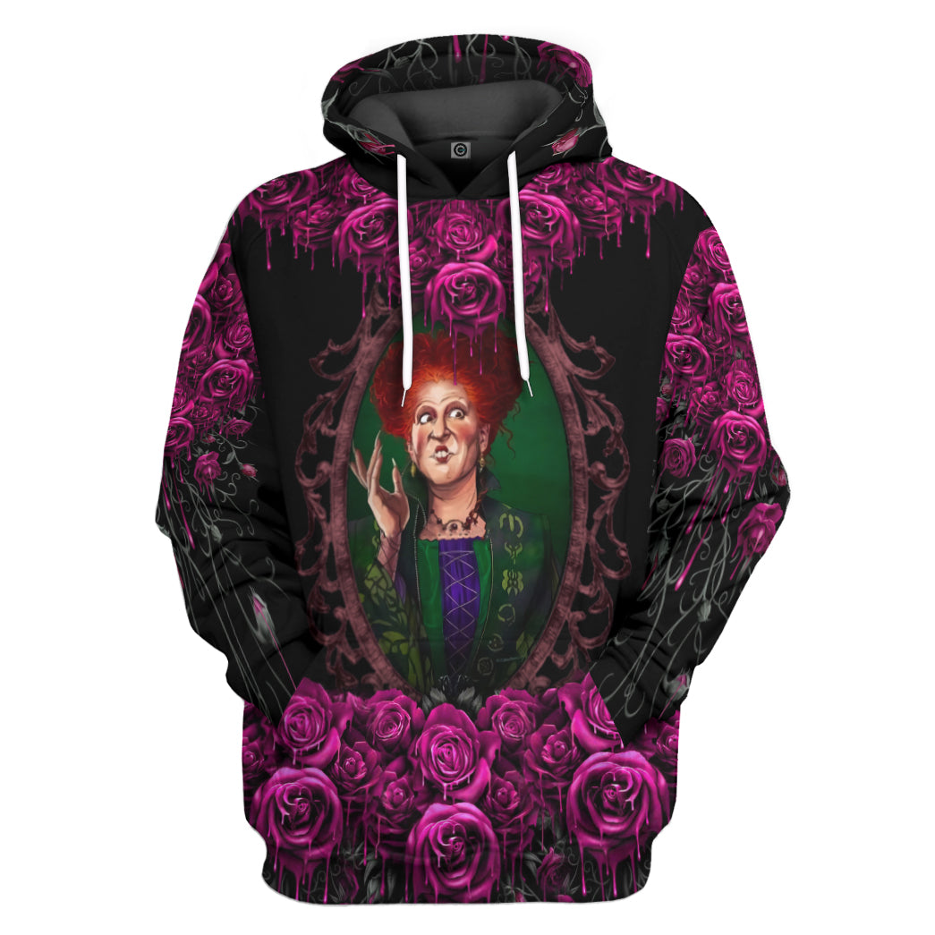 Hocus Pocus Winifred Sanderson All Over Print T-Shirt Hoodie Fan Gifts Idea