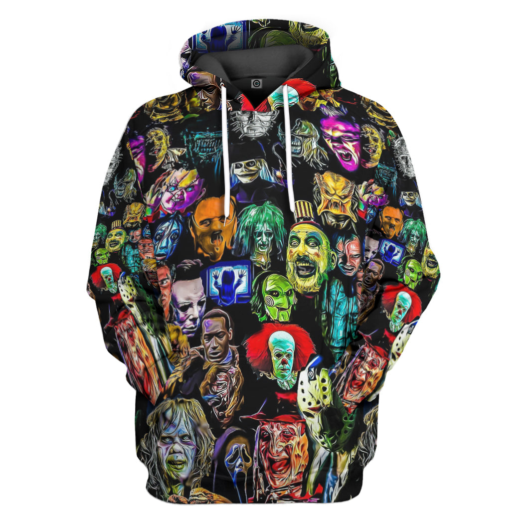 Horror Collection Characters Custom Hoodie Tshirt Apparel