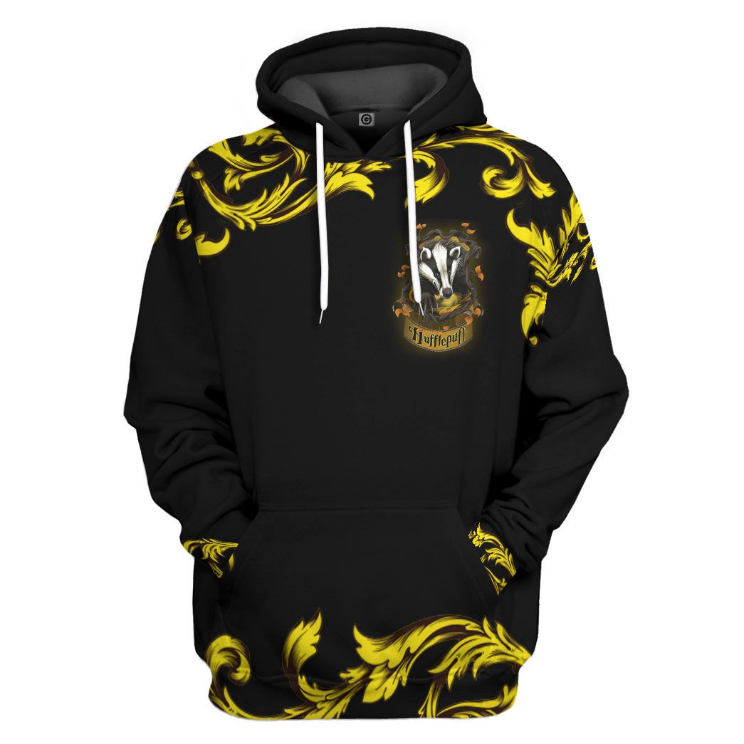 Harry Potter Brave Like A Hufflepuff Custom Hoodie Tshirt Apparel