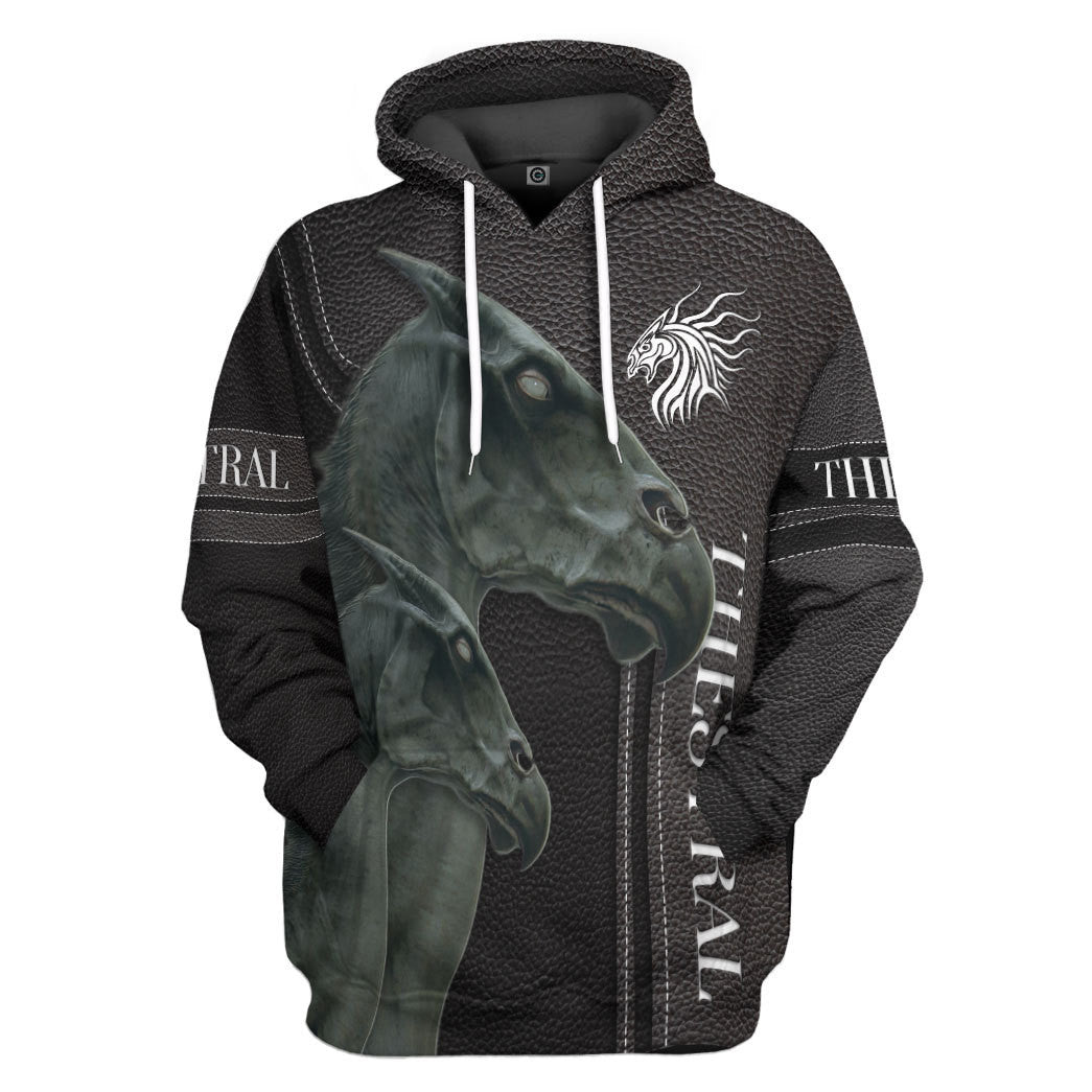 Harry Potter Thestral All Over Print T-Shirt Hoodie Fan Gifts Idea