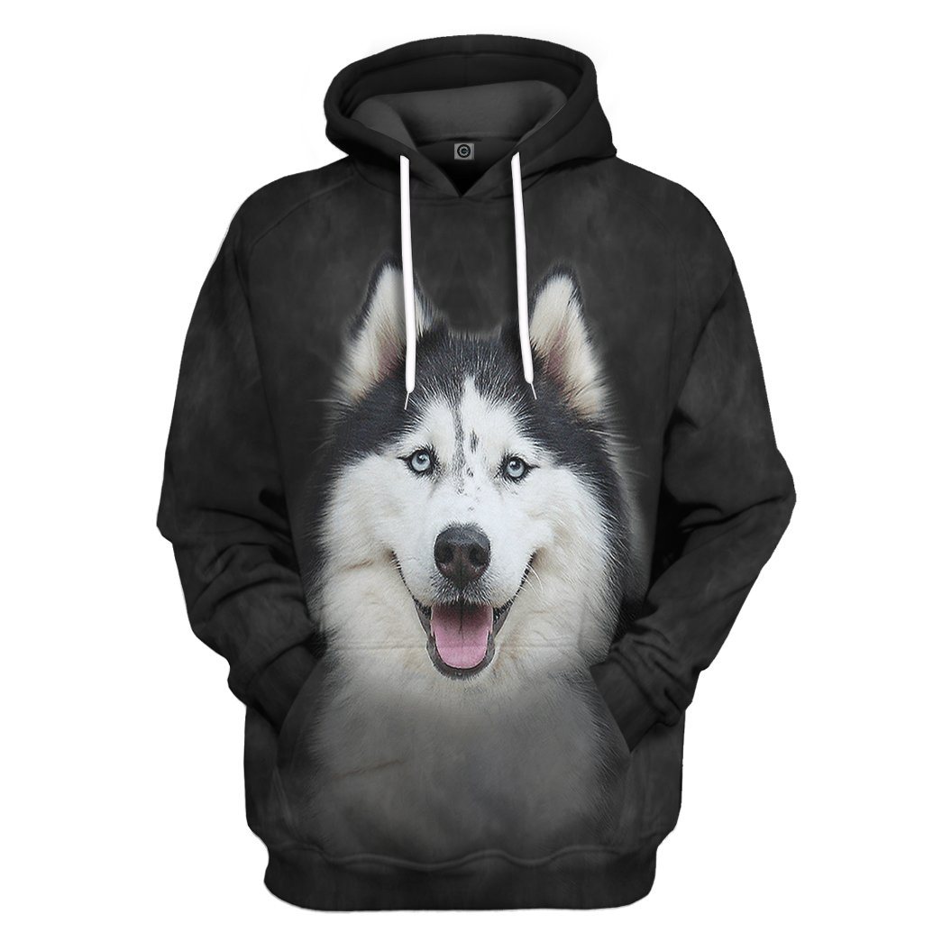 Husky Dog Tshirt Hoodie Apparel