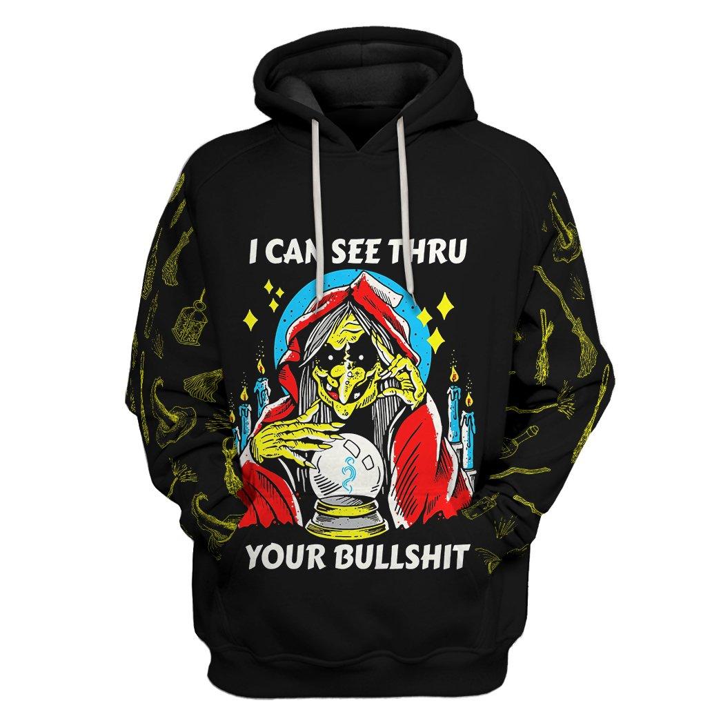 I Can See Thru Custom Hoodie Apparel