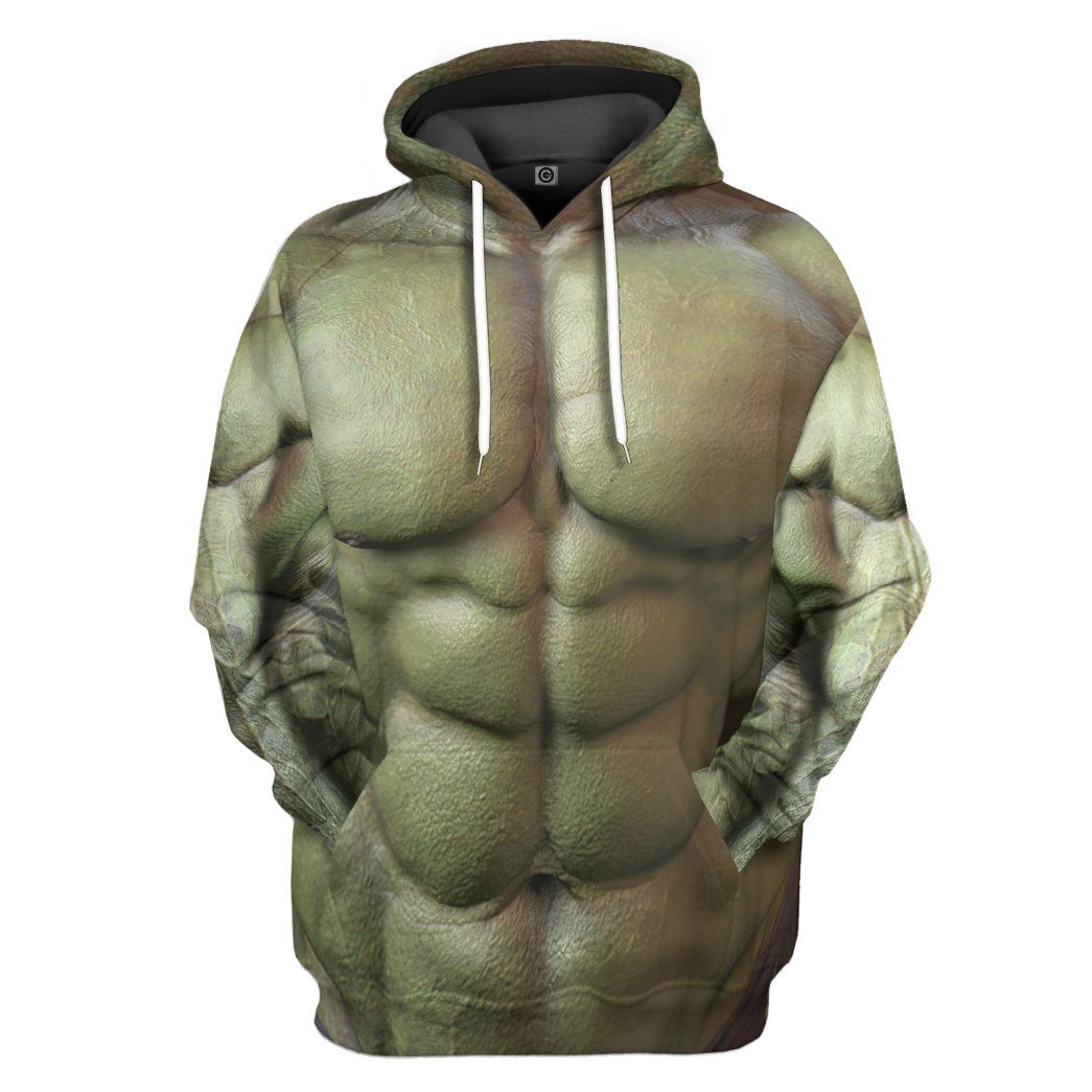 Incredible Hulk Custom Hoodie Apparel