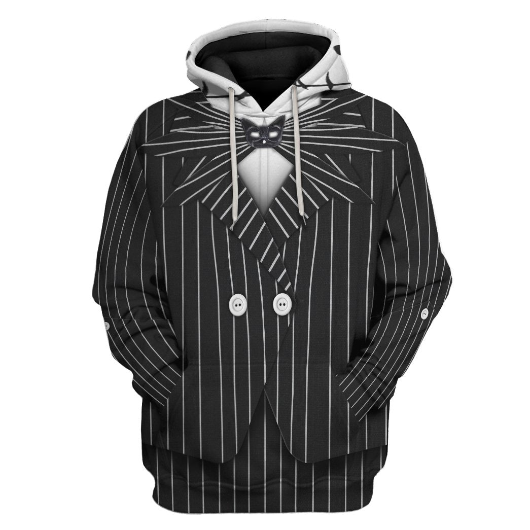 Jack Skellington Halloween Cosplay Custom Hoodie Apparel