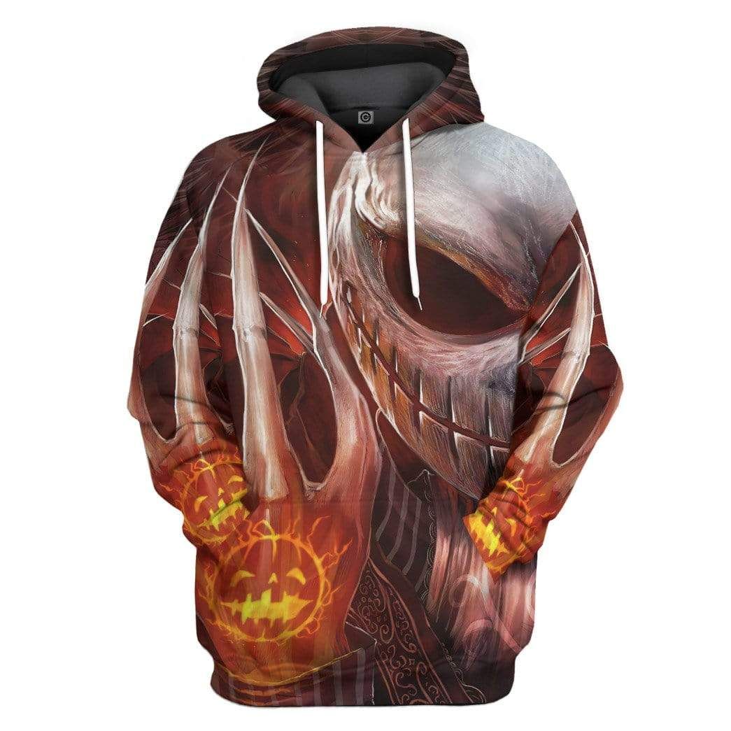 Jack Skellington Pumpkin Halloween Custom Hoodie Apparel