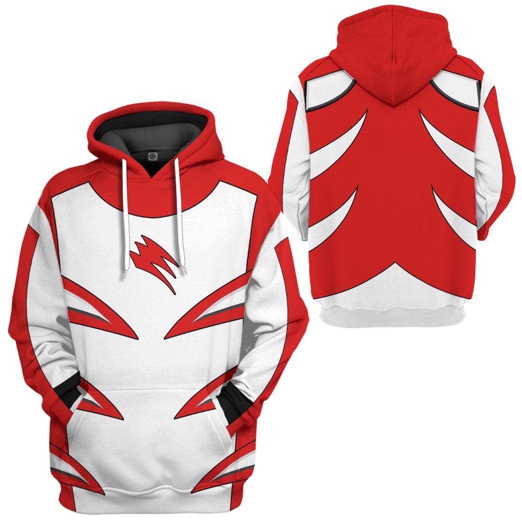 Jungle Fury Red Master Mode Power Ranger Tshirt Hoodie Apparel