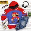 Mario Sports Custom Name Custom Number Nintendo Hoodie Tshirt Apparel 15
