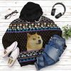 Meme Doge Ugly Sweater Custom Hoodie Apparel 1