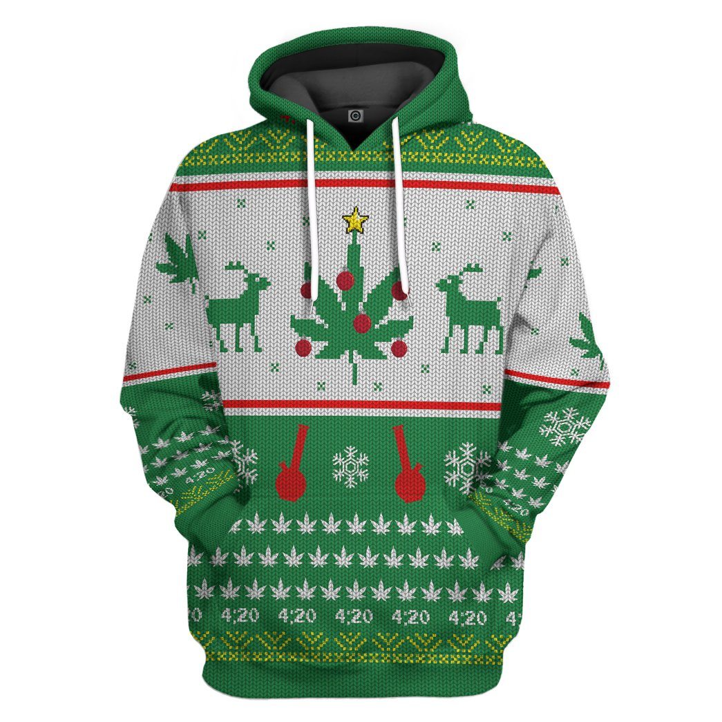 Merry Kushmas Custom Hoodie Apparel