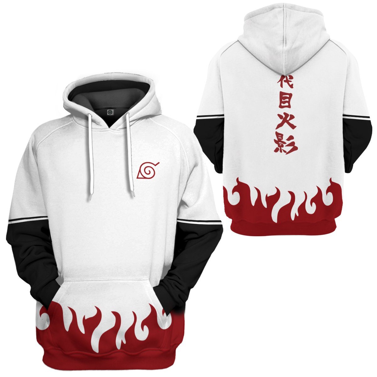 Minato Namikaze Custom Hoodie Apparel | All Day Tee