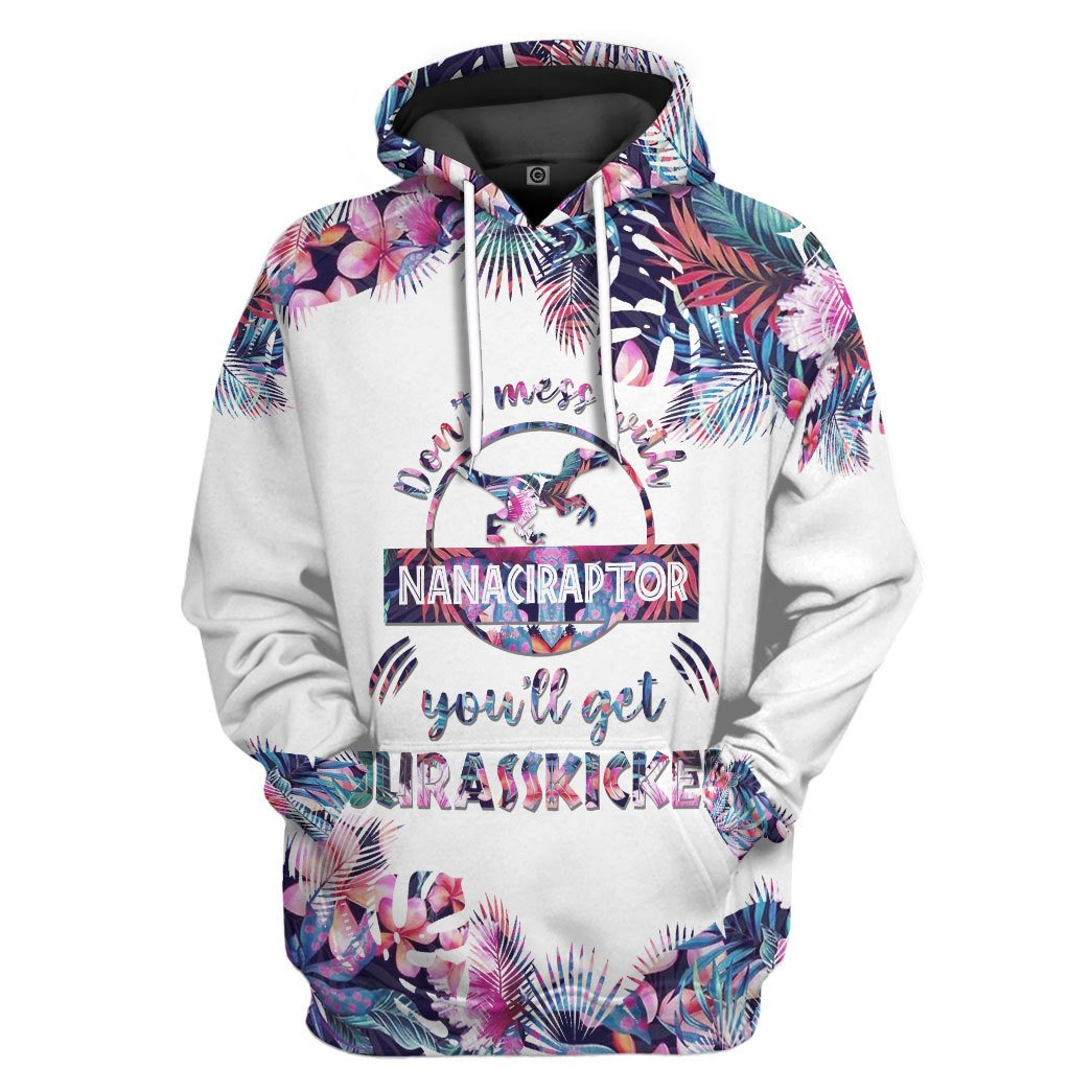 Nanaciraptor All Over Print T-Shirt Hoodie Fan Gifts Idea